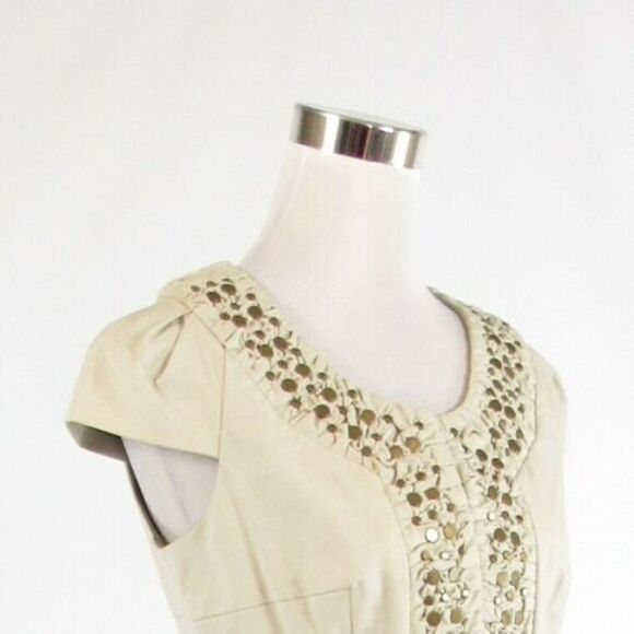 Beige ANTHROPOLOGIE IDRA blazer jacket 4 NWT $128 - Picture 4 of 8